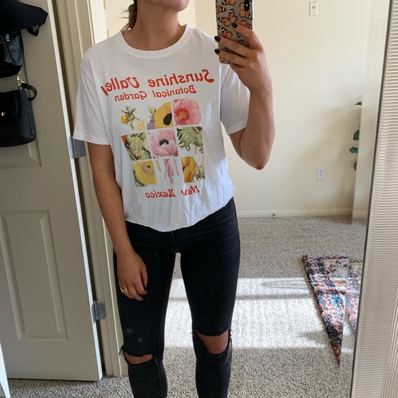 mighty king Tops - Botanical garden graphic tee